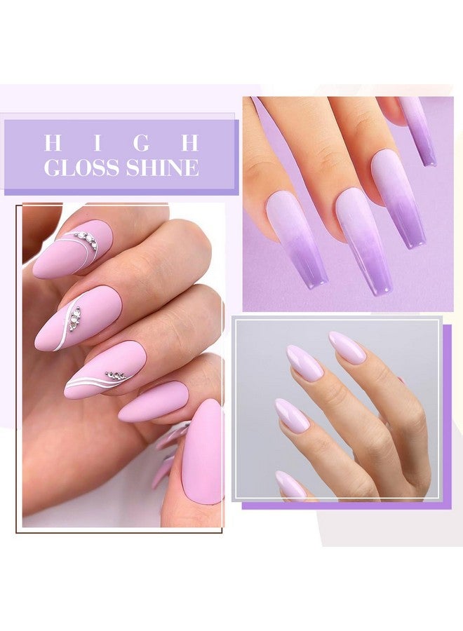 كاني  مجموعة طلاء أظافر جل أرجوانية خالية من الهيما من كاني، 6 قطع، 9 مل، ألوان داكنة وفاتحة، مجموعة مانيكير جل أظافر LED قابلة للغسل للاستخدام المنزلي في صالون التجميل، هدايا للنساء والفتيات - Image 4