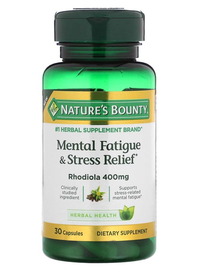 Mental Fatigue & Stress Relief 400 mg 30 Capsules - pzsku/Z890CF3F77520BC300EBBZ/45/_/1730767368/747a0fe9-abb3-4fc8-8d8b-72994e576018