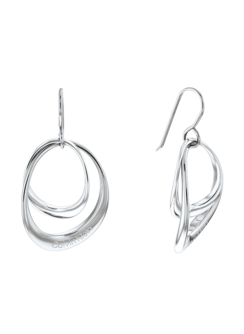 CALVIN KLEIN CALVIN KLEIN JEWELRY WARPED FAMILY WOMENS DANGLE EARRINGS - 35000004  - Image 1