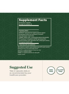 global healing center Global Healing Ultimate Cellular Health -NAD Supplement for Women and Men, Cellular Repair, Includes Resveratrol for Anti-Aging, Supports NAD Plus, Alternative to Nicotinamide Riboside- 60 Capsules  - Image 2