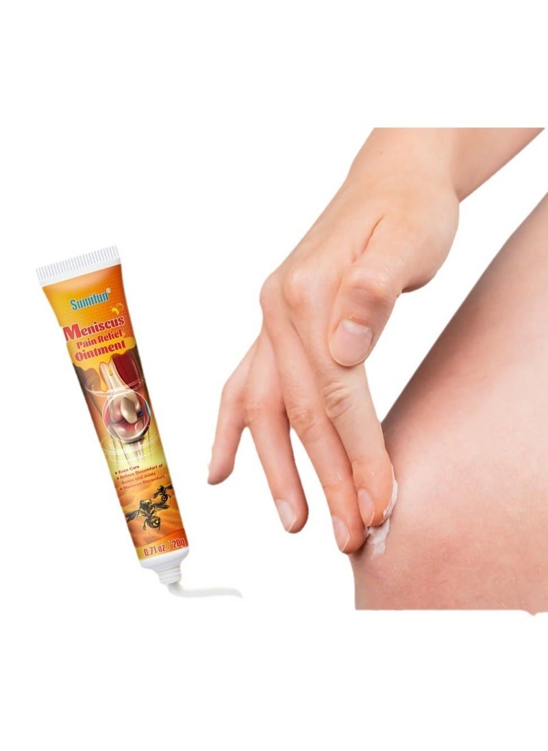 Sumifun Meniscus Pain Relief Ointment - Relieve pain in neck shoulders back hips joints muscles knees and feet  - Image 5