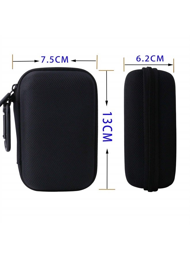 WERJIA Hard Carrying Case Compatible with Canon PowerShot SX720 SX620 SX730 SX740 G7X Digital Camera (Storage case, Black) - Image 4