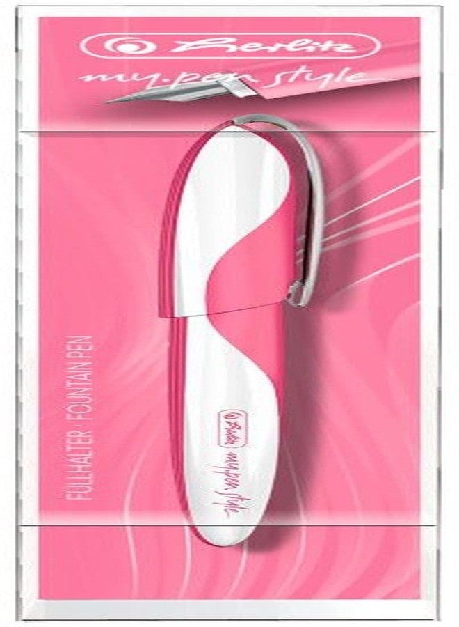 Herlitz my.pen Style Indonesia Pink Fountain Pen (M) 11357217 - Image 2