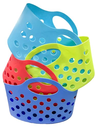 Greenbrier Assorted Multicolor Basket with Handles 3ct - Image 4