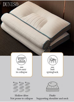 1PCS Comfort Ergonomic Pillow for Pain Relief Bed Pillow for Sleeping, Ergonomic Orthopedic Cervical for Neck and Shoulder Pain, Side Back Stomach Sleeper - pzsku/Z890D3C611FFD4E2C6F6AZ/45/_/1709016869/c315fa4a-e04d-46ed-aa3b-2e7e73c7a28a