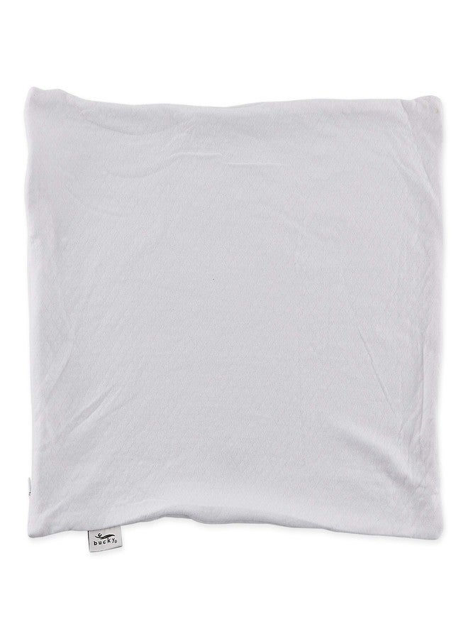 Bucky Kids Case, Quilted White, Duo Quilted Pillow Cover, 20x15 - Image 1