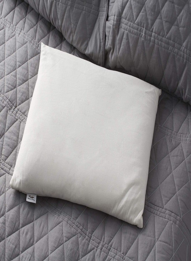 Bucky Kids Case, Quilted White, Duo Quilted Pillow Cover, 20x15 - Image 4