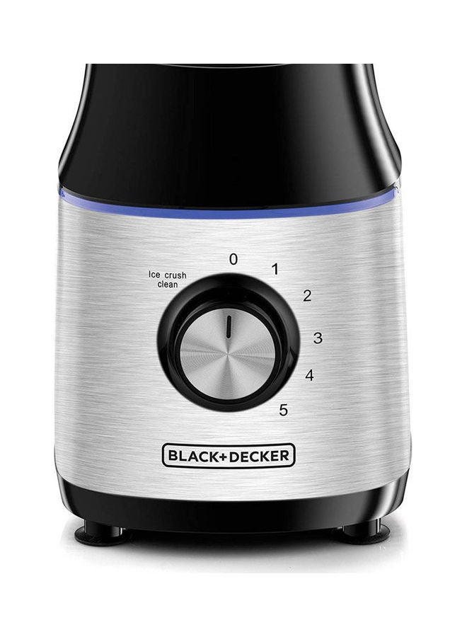 BLACK+DECKER High Speed ​​Blender With Glass Bowl 700 W BX650G Black-Silver - Image 3