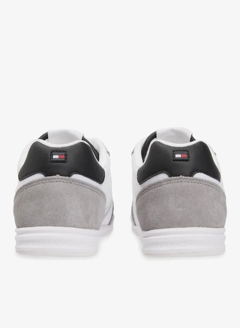 Tommy Hilfiger  Mixed Texture Cupsole Sneakers With Leather for Men | Best Price UAE