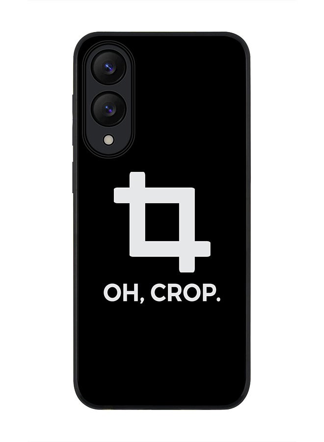 Stylizedd For Samsung Galaxy S25 Edge Case,Slim fit Camera Protection, Shockproof Thin Phone cover  - Oh Crop