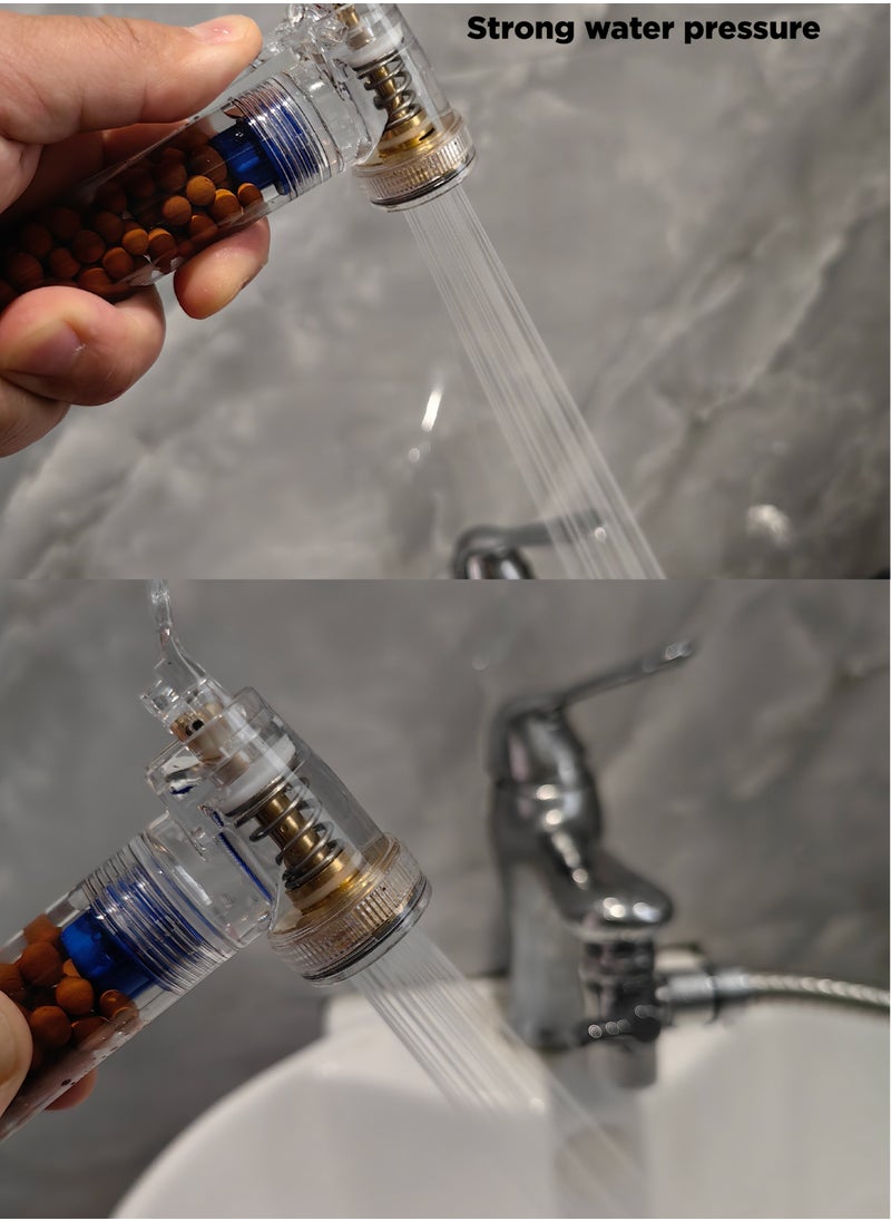 INNOV In Mecca Travel Shattaf/bidet kit . With 3 meter water Hose, Sprayer with filter. Polished brass water distributor. Shattaf bracket holder and Red carry bag  - Image 3