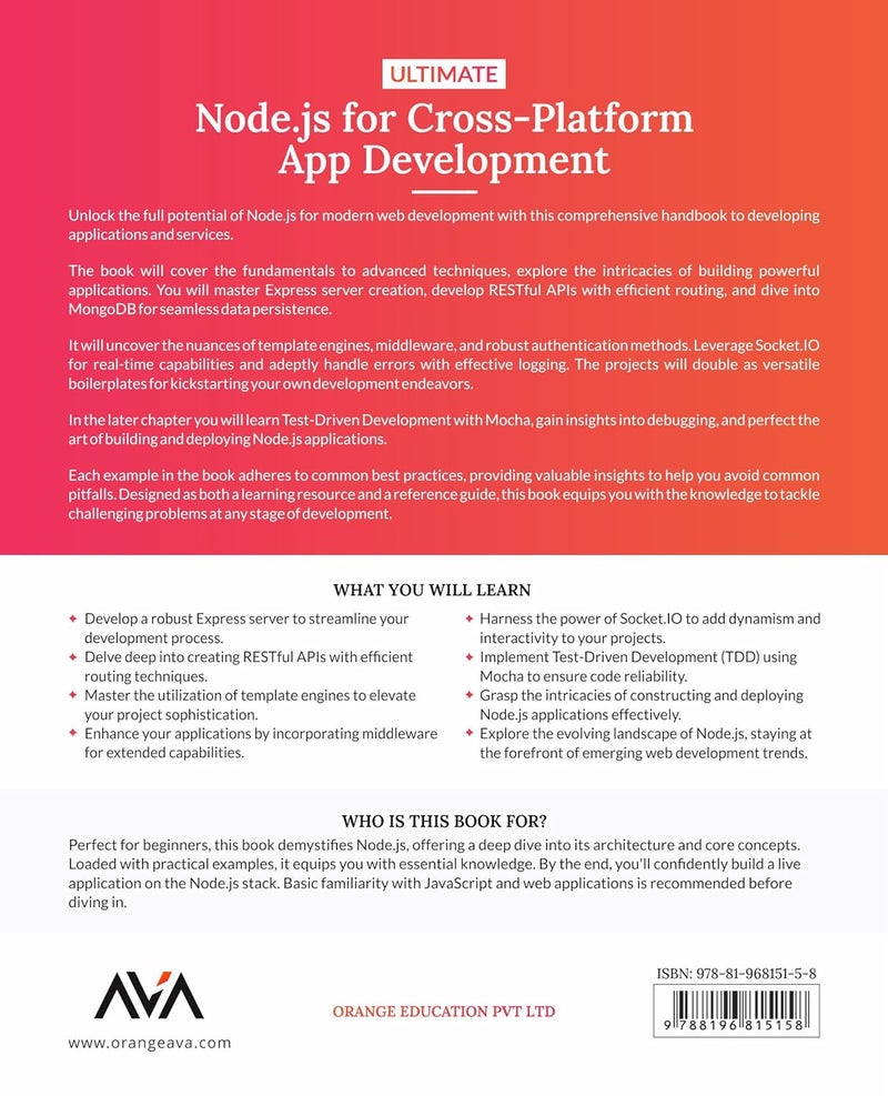 Ultimate Node.js for Cross-Platform App Development: Learn to Build Robust, Scalable, and Performant Server-Side JavaScript Applications with Node.js - Image 2