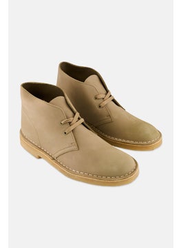 clarks Men Standard Desert Lace Up Casual Shoes, Sage Green  - Image 1