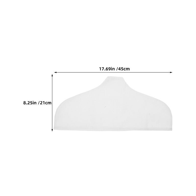 4pcs Wardrobe Hanger Cover: Non Clothes Hanger Protector For Dust Prevention - Shoulder Cover For Closet Organization And Garment Storage - Image 5