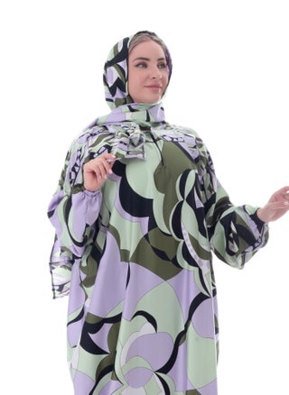 Green & Mauve