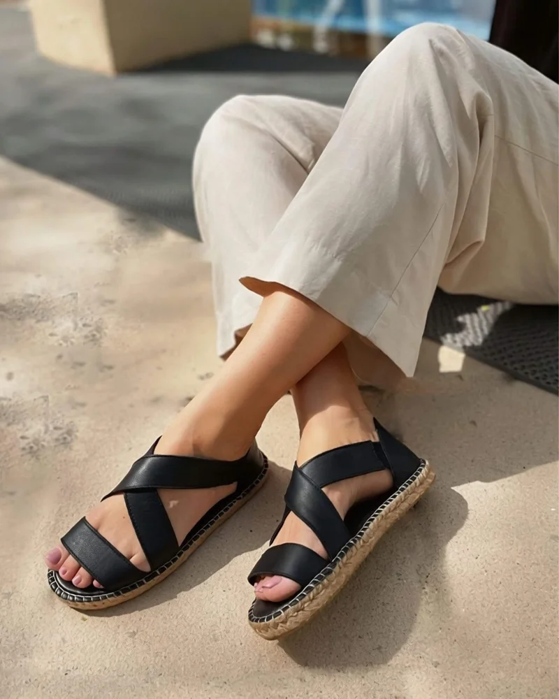 شو كيو Beach Espadrille