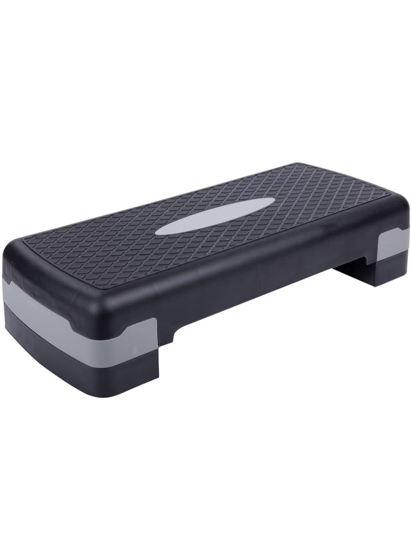 منصة تدريب تمرين الآيروبيك، منصة تمارين اللياقة البدنية قابلة للتعديل مع رافعات، 3 مستويات ارتفاع قابلة للتعديل مناسبة لصالة الألعاب الرياضية المنزلية والمكتب - جهاز تمرين الخطوات أنتنا للتدريب - Image 5