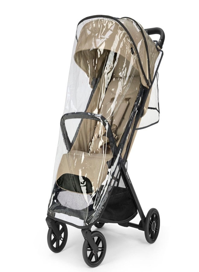 Inglesina Quid³ Stroller Raincover, Clear - Tailored for Quid³ Stroller - Simple Installation, Shields from Rain, Wind, and Bugs - BPA-Free, All-Weather Protection for Chilly, Windy & Wet Conditions - Image 1