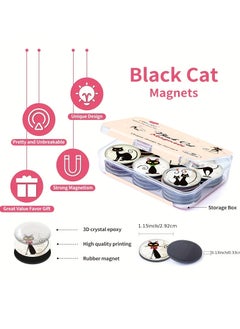 None/Brand 30pcs Strong Fridge Magnetic Fridge Stickers Cute Cat Fridge Magnets for Kitchen, School, Office Whiteboards, Lockers and Dishwashers  - Image 3