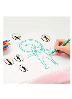 None/Brand 30pcs Strong Fridge Magnetic Fridge Stickers Cute Cat Fridge Magnets for Kitchen, School, Office Whiteboards, Lockers and Dishwashers  - Image 4