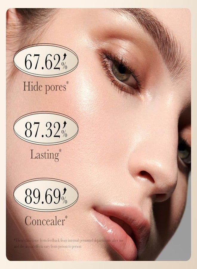 Hilareco PHOERA Color Changing Foundation,Color Matching 4 in 1 Foundation Makeup with Hypoallergenic, Natural Finish,Long wearing,Full Coverage,Waterproof, Moisturizing,Lightweight for All Skin Types (Medium) - Image 3