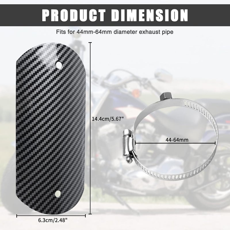 Tongze Motorcycle Exhaust Heat Shield - Image 2