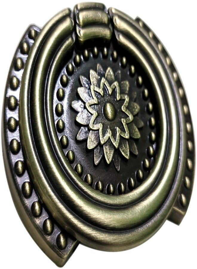 Techlife Accessories Techlife's(Set of 2)Zinc Alloy Antique Finish Door Cabinet Puller/Wardrobe Drawer Pull kadi. Brownish Yellow. - Image 1