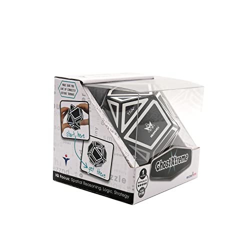 Project Genius Ghost Xtreme Speed Cube 3x3 Speed Cube Oneplayer Games Brain Teasers MultiColor Puzzle Cube Gift for Children Gift for Teen Boy 3x3 - Image 5