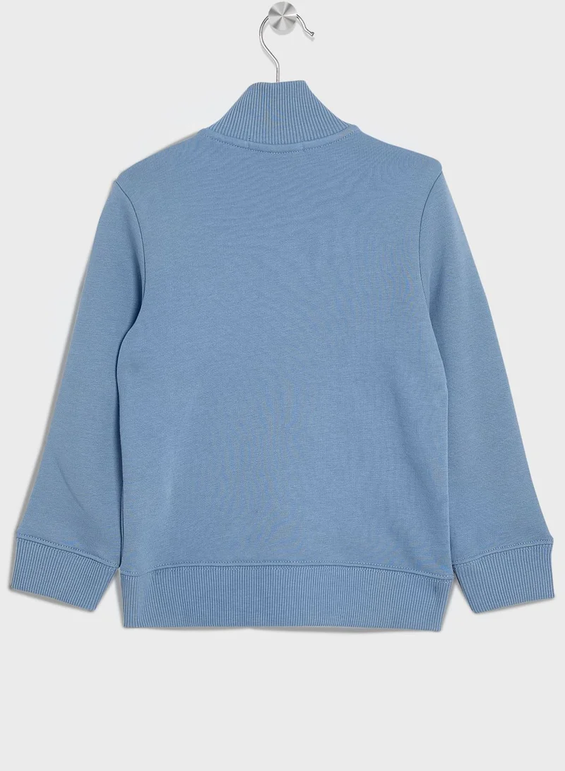 Calvin Klein Jeans Youth Zip Through Sweatshirt