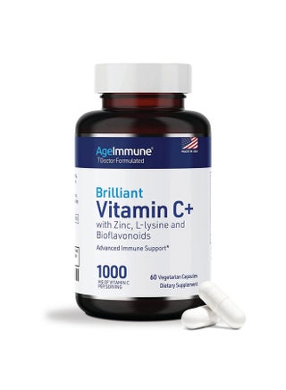 Vitamin C 1000mg Complex with L-Lysine 500mg, Zinc 12mg, Bioflavonoids 300mg. Doctor Formulated Magnesium Stearate Free Supplements for Healthy Immune System Support.(1) - pzsku/Z890E60883261E0829524Z/45/_/1739882631/53058abe-5fd4-4209-a140-a5384ca25885