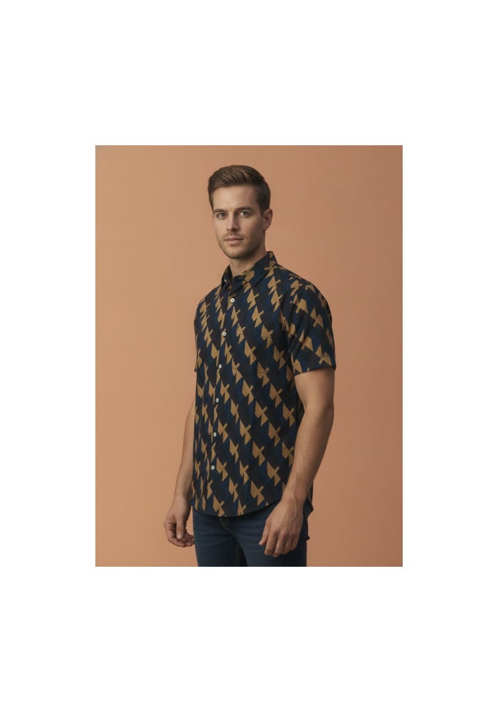 AMSWAN RAYON PRINTED SHIRT - Image 3