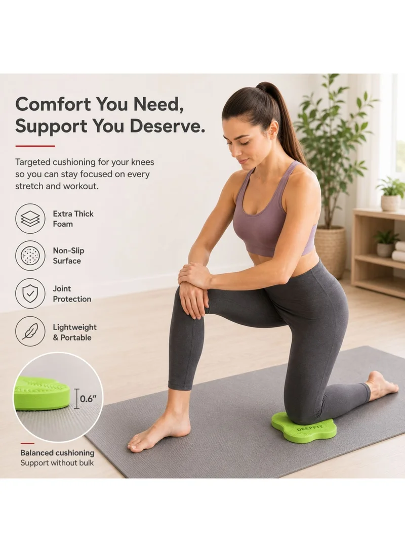 DEEPFIT Knee support pad Green