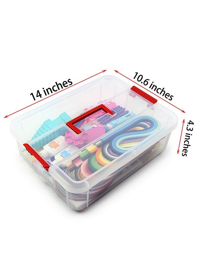 MDLUU Paper Quilling Kit with 1860 Strips and Quilling Tools and Storage Box, Paper Quilling Craft Great for DIY Learning Class, Home Decoration, Birthday Gift - Image 2