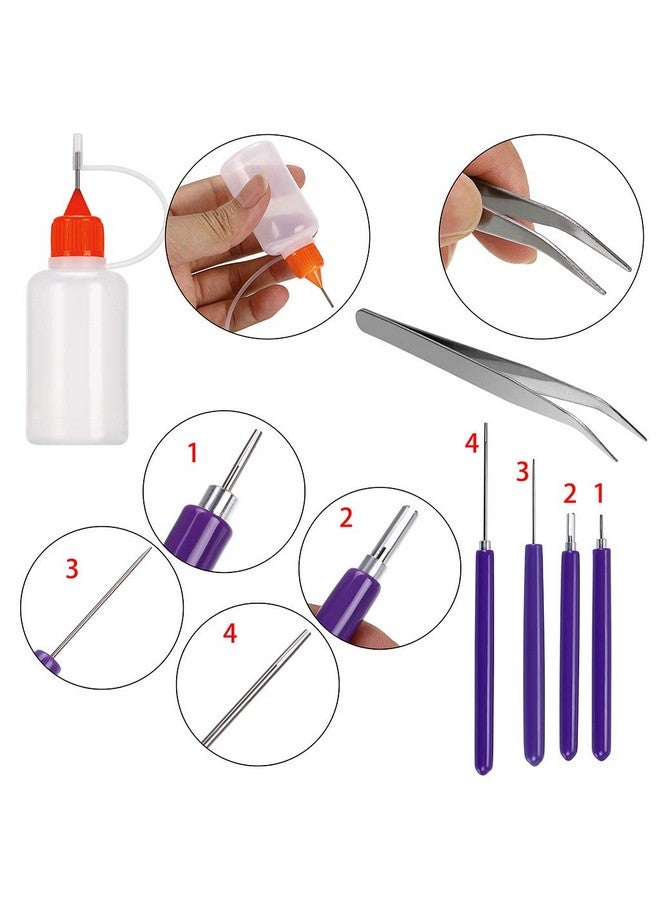 MDLUU Paper Quilling Kit with 1860 Strips and Quilling Tools and Storage Box, Paper Quilling Craft Great for DIY Learning Class, Home Decoration, Birthday Gift - Image 5