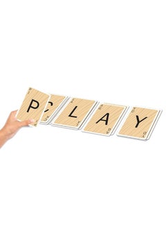 Winning Moves Winning Moves Games Scrabble Slam The Original 2000's Mega Hit Scrabble Card Game USA, Fast-Paced Card Game Version of Scrabble, for 2 to 4 Players, Ages 8+  - Image 4