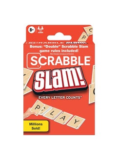 Winning Moves Winning Moves Games Scrabble Slam The Original 2000's Mega Hit Scrabble Card Game USA, Fast-Paced Card Game Version of Scrabble, for 2 to 4 Players, Ages 8+  - Image 3