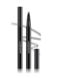 LANGMANNI 02Eyebrow Pencil - Eye Makeup Brow Pen Liquid Pencil with 4 Micro-Fork Tip  - Image 4