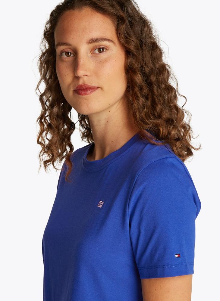 TOMMY HILFIGER Logo Crew Neck T-Shirt - Image 3