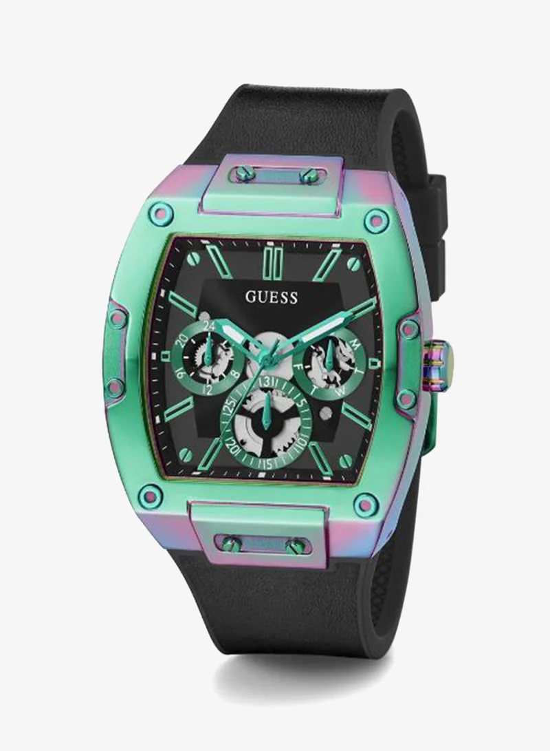 Guess  Mens Black 2-Tone Multi-function Watch for Men | Best Price UAE