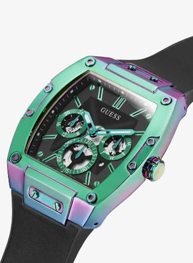 Guess  Mens Black 2-Tone Multi-function Watch for Men | Best Price UAE