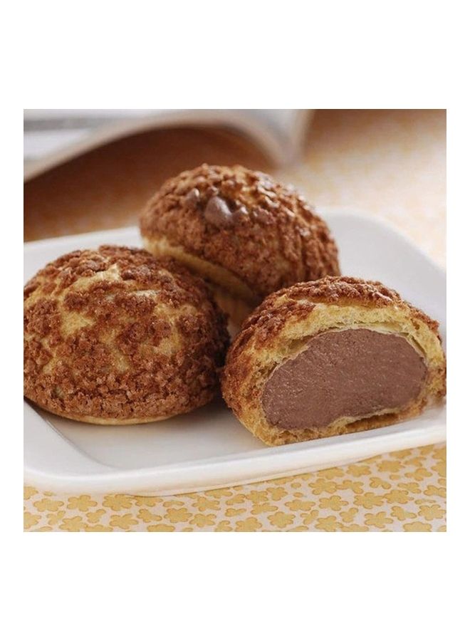 Loquat 4-Piece Pointed Decorating Mouth Cup Cake Cream Piping Point silver 10x14x1cm - Image 5