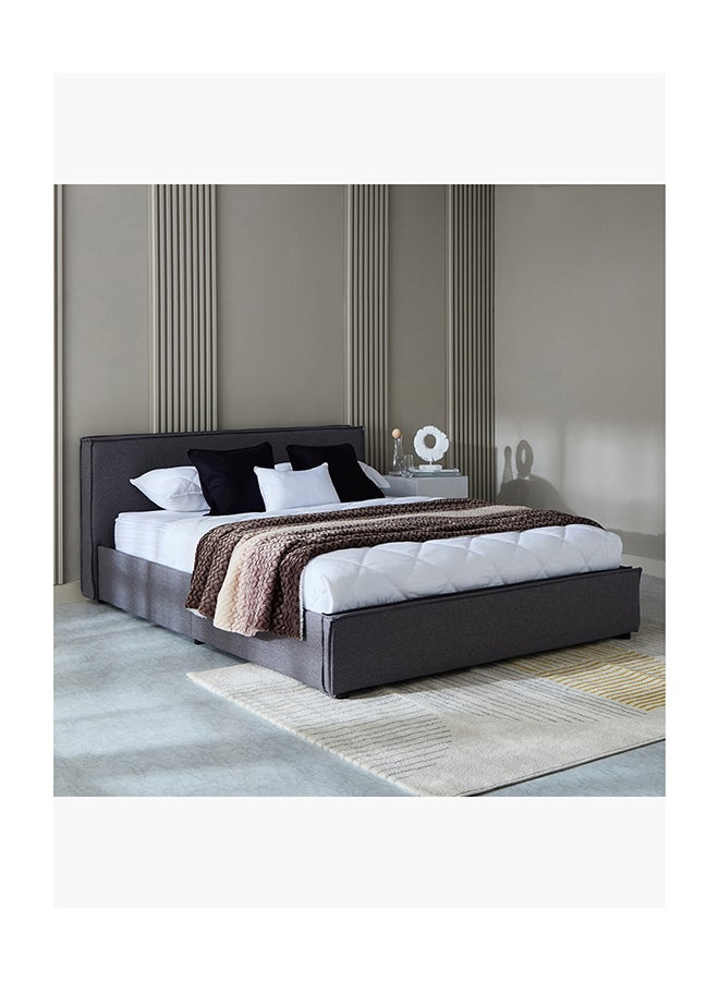Home Box Kulltorp Queen Upholstered Hydraulic Bed 225 x 85 x 172 cm - Image 1