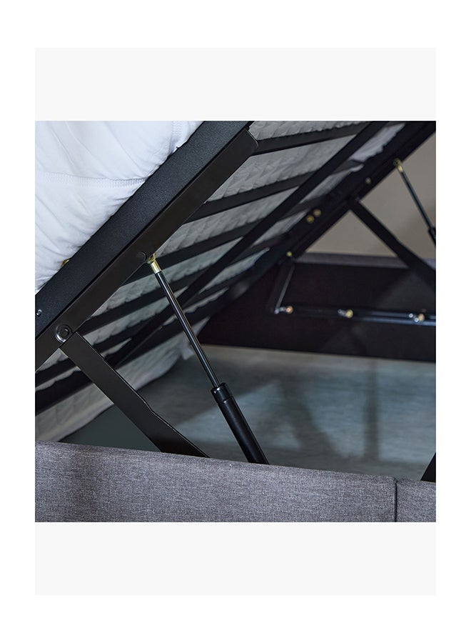 Home Box Kulltorp Queen Upholstered Hydraulic Bed 225 x 85 x 172 cm - Image 5