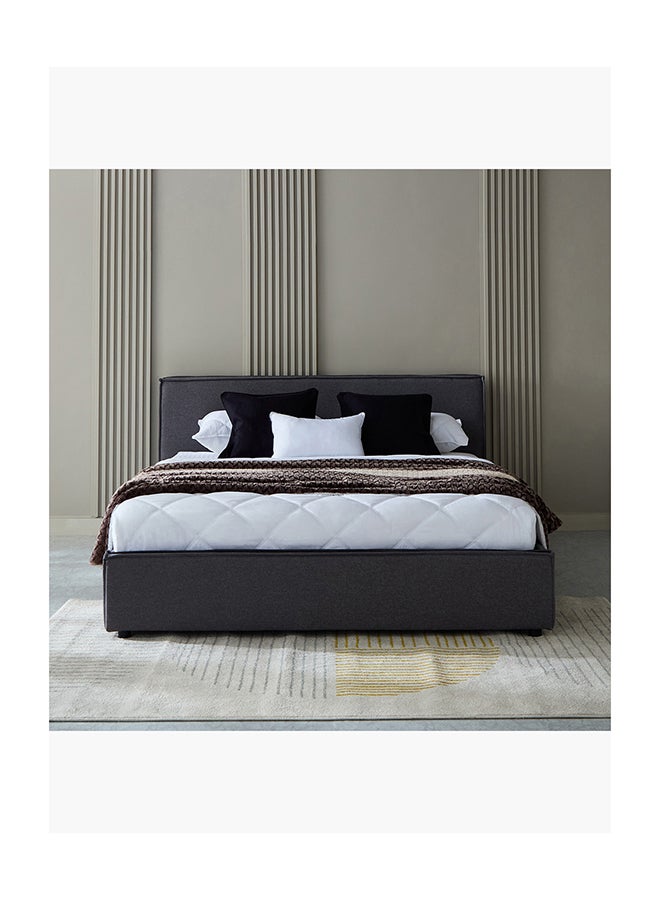 Home Box Kulltorp Queen Upholstered Hydraulic Bed 225 x 85 x 172 cm - Image 2