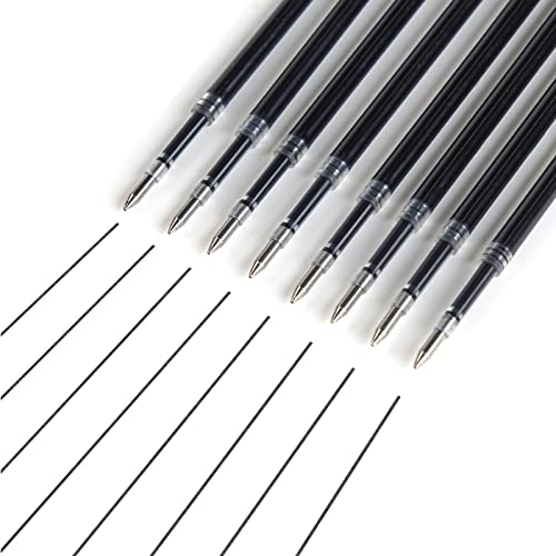 Writech Liquid Gel Pen Refills: Fine Point 0.5mm Black Ink Twin-Ball Nib Refill Multi-Compatible with Retractable Click Pens Quick Dry Smooth No Smear Smudge for Writing Sketching & Taking Notes 8ct - Image 5
