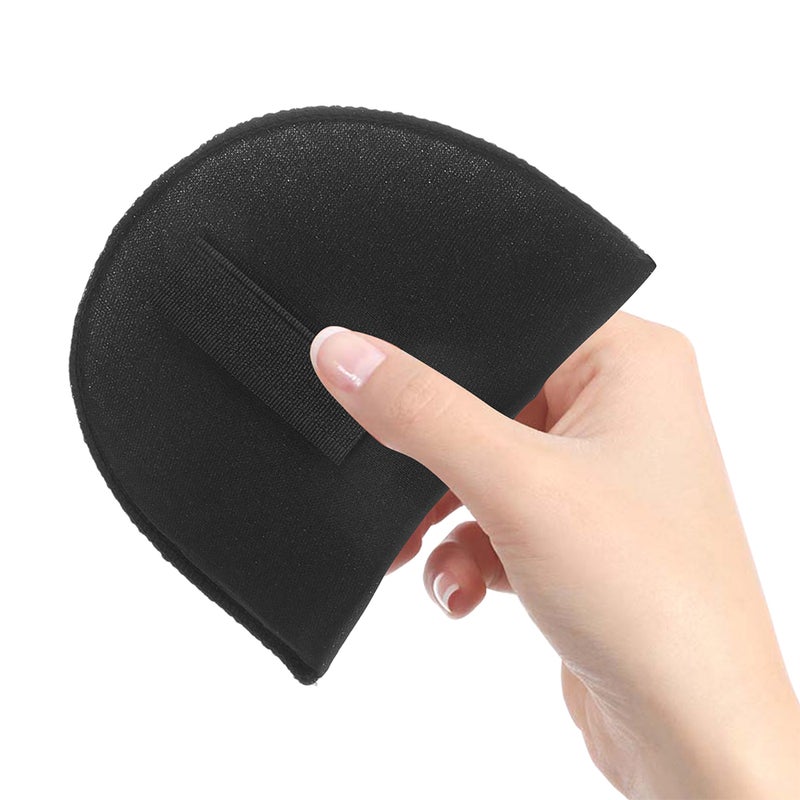 6 Pairs Shoulder Pads: Thick 1.5cm Sponge Pads For Women - Anti- Sponge Shoulder For Suits/Jackets And Costumes (Black & White) - Image 3