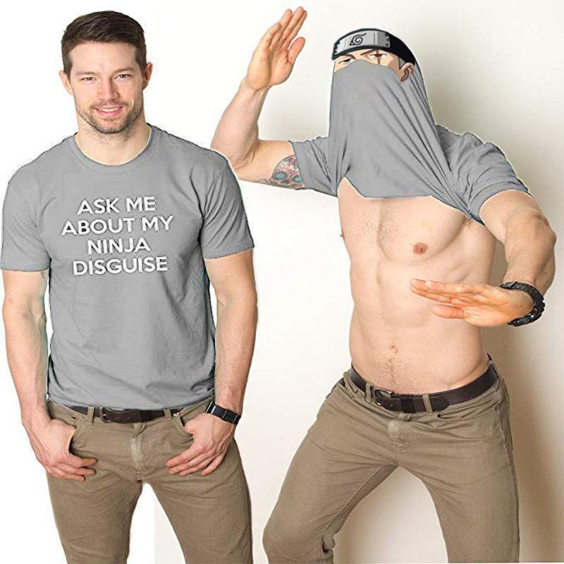 Funny English Letter Pattern Round Neck Short Sleeve T-Shirt Jacket T-Shirt - Image 5