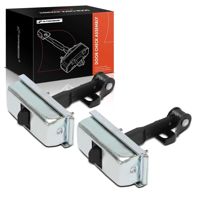 APremium 2PCS Front Left Right Door Check Strap Stopper Compatible with Chevrolet Silverado 1500 Tahoe Suburban Avalanche GMC Sierra 1500 Sierra 2500 HD Yukon XL Cadillac Escalade ESV EXT