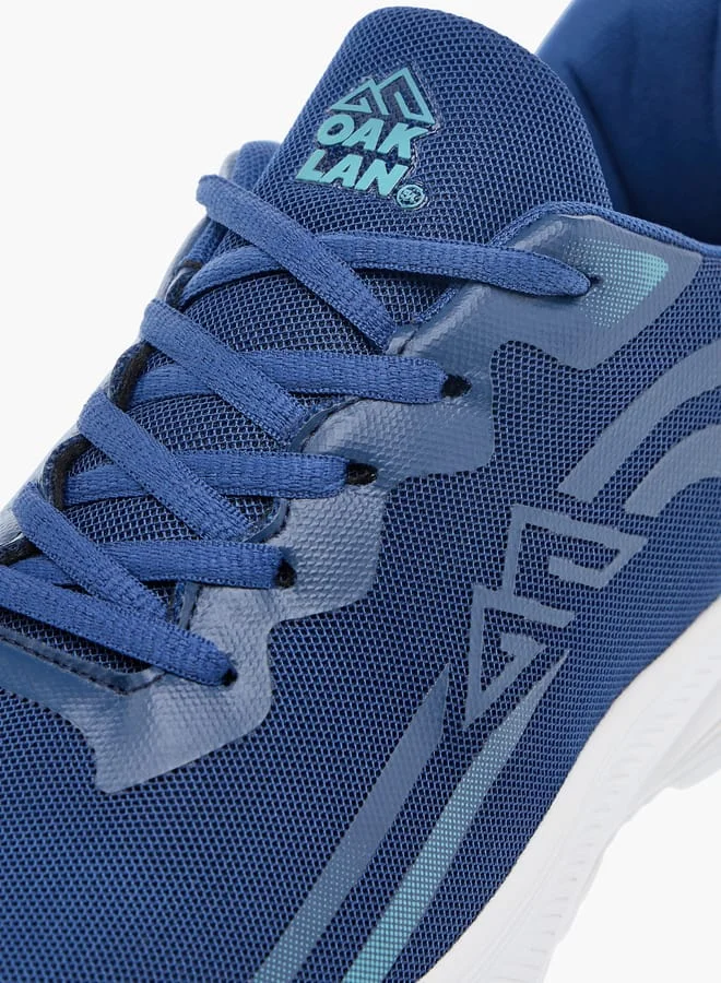 Oaklan by Shoexpress Men Logo Detail Sports Shoes with Lace-Up Closure