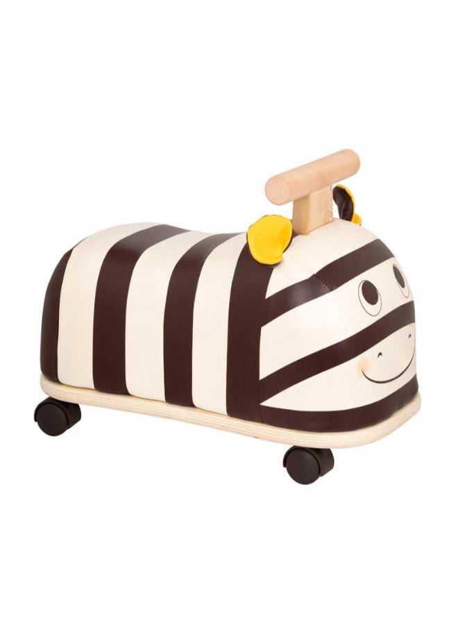 B. Toys Wooden zebra-shaped children’s wheel  - Image 3